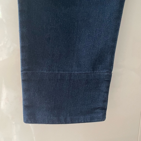 Collectif High-Waisted Side Zip Pinup Jeans, Size L (UK 14) - Picture 7 of 7